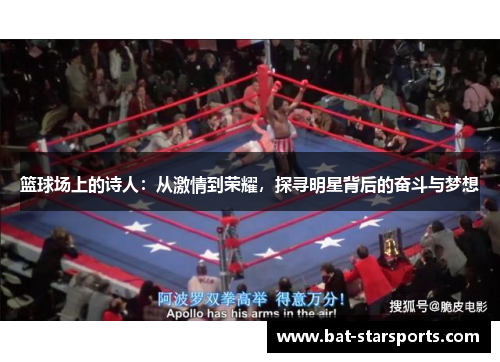 篮球场上的诗人：从激情到荣耀，探寻明星背后的奋斗与梦想